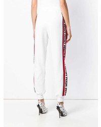 Женские белые спортивные штаны от MSGM