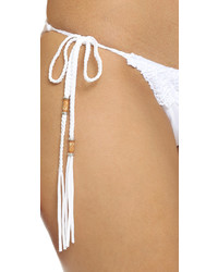 Белые трусики бикини крючком от Blue Life