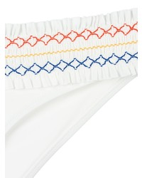 Белые трусики бикини от Tory Burch