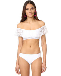 Белые трусики бикини от Ella Moss