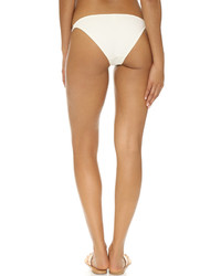 Белые трусики бикини от Solid & Striped