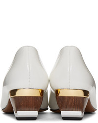 Белые туфли от Marni