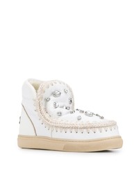 Белые угги от Mou