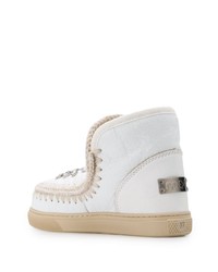 Белые угги от Mou