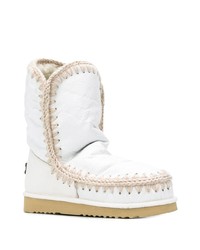 Белые угги от Mou