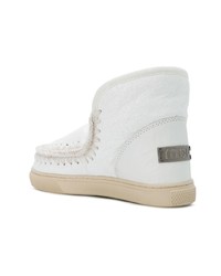 Белые угги от Mou