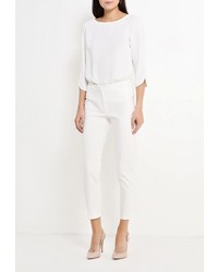 Белые узкие брюки от adL