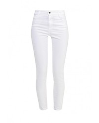 Белые узкие брюки от adL