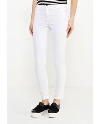 Белые узкие брюки от adL