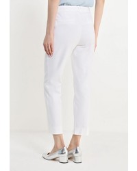 Белые узкие брюки от adL