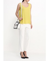 Белые узкие брюки от adL