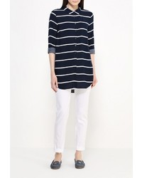 Белые узкие брюки от Baon