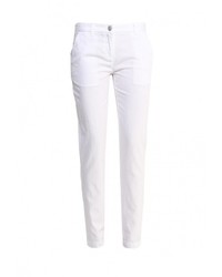 Белые узкие брюки от Baon