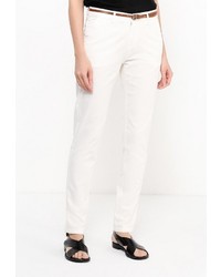 Белые узкие брюки от Befree