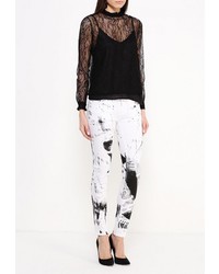 Белые узкие брюки от By Swan