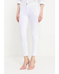 Белые узкие брюки от Cavalli Class