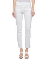 Белые узкие брюки от Donna Karan