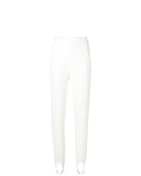 Белые узкие брюки от Dusan