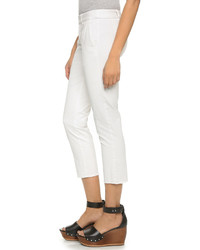 Белые узкие брюки от Nili Lotan