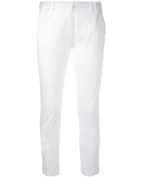 Белые узкие брюки от Eleventy