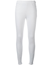Белые узкие брюки от Ermanno Scervino