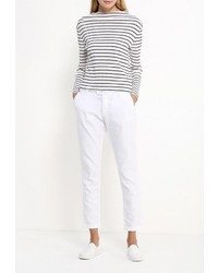 Белые узкие брюки от Gas