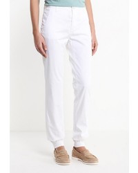 Белые узкие брюки от Gas