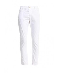Белые узкие брюки от Gas