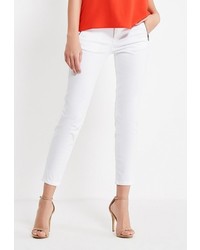 Белые узкие брюки от H.I.S