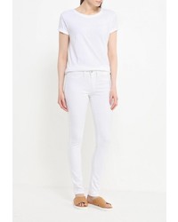 Белые узкие брюки от Ichi