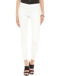 Белые узкие брюки от J Brand