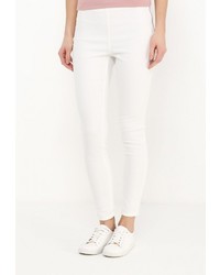 Белые узкие брюки от Jennyfer