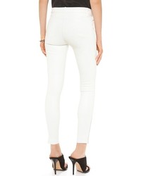 Белые узкие брюки от J Brand