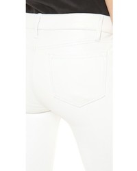 Белые узкие брюки от J Brand