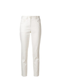 Белые узкие брюки от Lorena Antoniazzi
