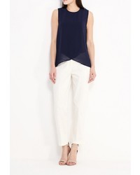 Белые узкие брюки от Modis