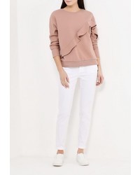 Белые узкие брюки от Modis