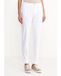 Белые узкие брюки от Modis