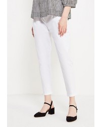 Белые узкие брюки от Motivi