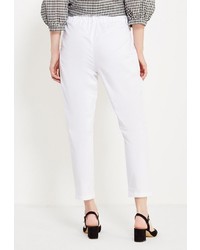 Белые узкие брюки от Motivi