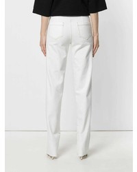 Белые узкие брюки от Cristina Savulescu