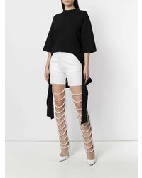 Белые узкие брюки от Cristina Savulescu