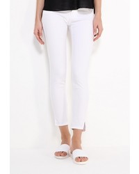 Белые узкие брюки от Phard