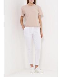 Белые узкие брюки от Piazza Italia