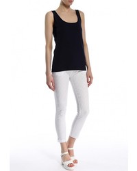 Белые узкие брюки от Pinko