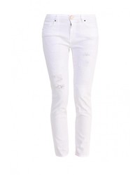 Белые узкие брюки от Pinko