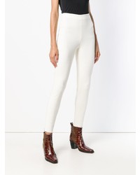 Белые узкие брюки от Pierantoniogaspari