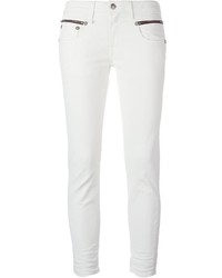 Белые узкие брюки от R 13