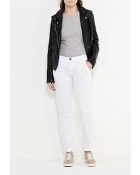 Белые узкие брюки от Rifle