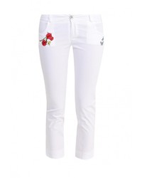 Белые узкие брюки от Rinascimento